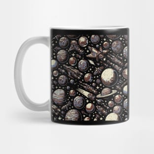 Outer Space Pattern Mug